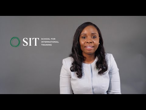 SIT Graduate Institute alumna Aicha Cooper shares how SIT helped shape her career