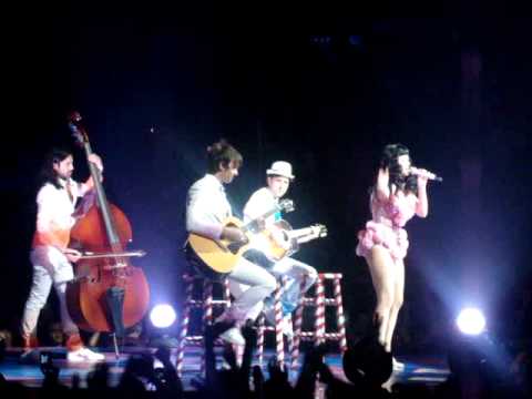 Katy Perry singing Friday by Rebecca Black