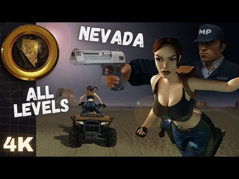 Tomb Raider 3 Remastered - Nevada All 3 Levels - Full Gameplay Walkthrough