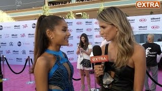 Ariana Grande on the Red Carpet at the Billboard Music Awards