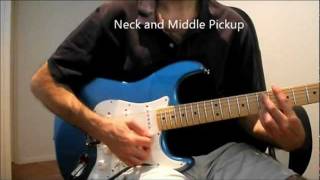 Video thumbnail for Fender Standard Stratocaster Pickup Demo & Comparison - Ceramic vs Lace Sensor vs Alnico by Freo Guitar