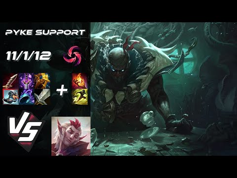 SUPPORT Pyke vs Rakan - EU Grandmaster Patch 25.S1.4