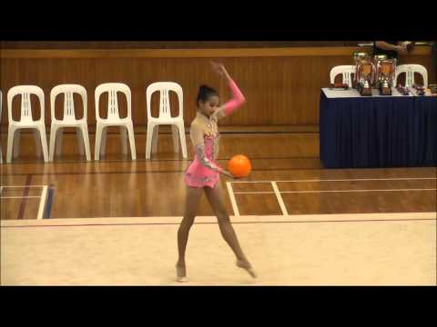 Tong Kah Mun Ball (1st FIG Junior) - 2012 National Inter-School Rhythmic Gymnastics Competition