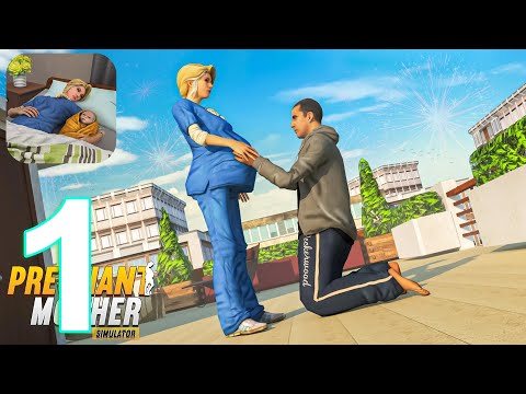 Pregnant Mother Simulator Happy Virtual Family 3D Gameplay Walkthrough Part 1 (IOS/Android)