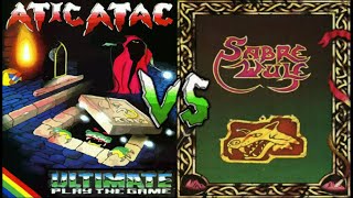 ATIC ATAC vs SABRE WULF - WHICH IS BEST?
