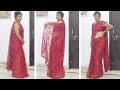 Low Waist Saree Draping