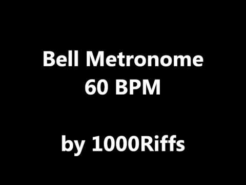 Bell Metronome : 60 BPM - Beats Per Minute