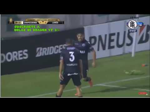 Gol de Lautaro Acosta  - Chapecoense 1 x 3 Lanus - Copa Libertadores
