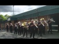 Whit Friday 2015 Stalybridge Celtic Allerton Brass Marching Robin Hood Tournament Parade