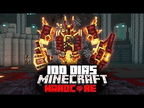 Naruplay - I Survived 100 Days In A Custom Nether In Minecraft HARDCORE... This Happened