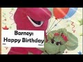 Barney Friends Happy Birthday Hebrew