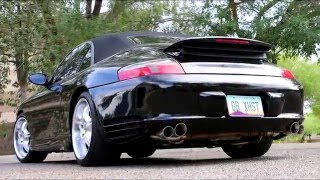 Performance Exhaust Mufflers 2001-04 Porsche 996 Lemans Twin Turbo - video thumbnail 3