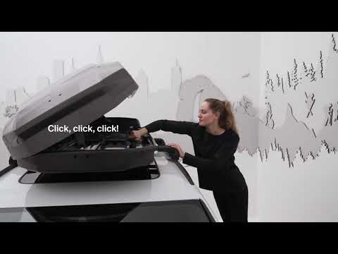 Thule Motion 3 roof box demonstration - www.roofracks.co.uk