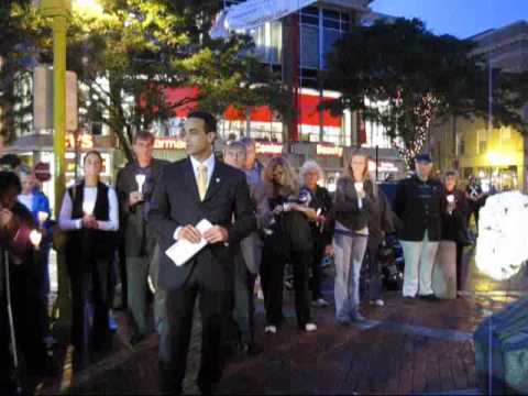 Somerville's 8th annual 9/11 vigil 2009