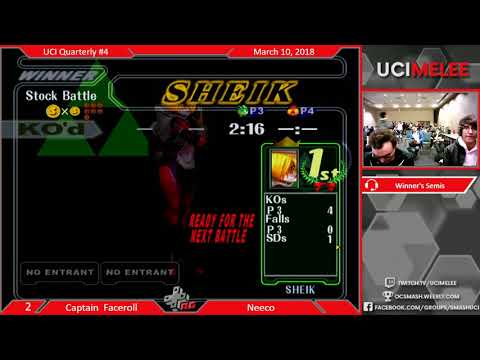 UCI Quarterly 4 - Neeco vs Captain Faceroll - Winner's Semis