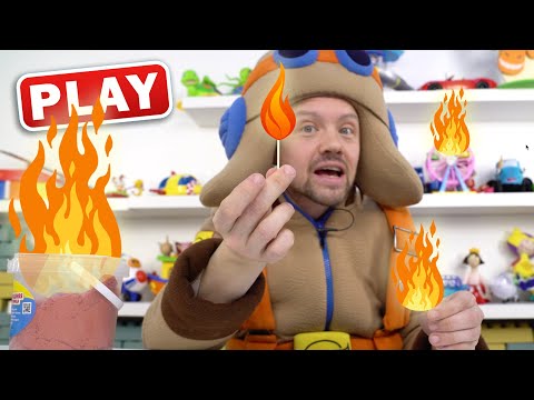 KyKyPlay - Фиксики и История про ОГОНЬ - Поиграйка с Пилотом Винтиком