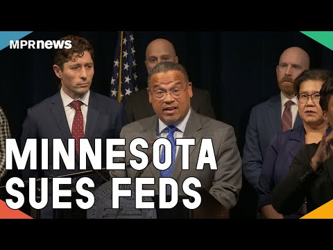Ellison says Minnesota suing feds to end ICE surge