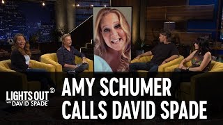 Amy Schumer Calls David Spade on His Celebrity Hotline - Lights Out with David Spade