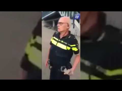 Marokkanen maken ruzie met de Politie