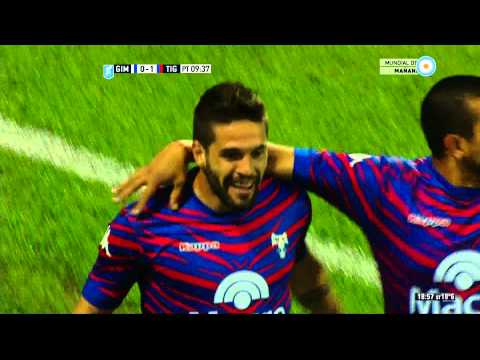 Gol de González. Gimnasia LP 0 - Tigre 1 | Primera División 2015 - Fecha 25