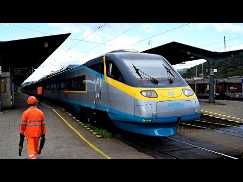SC 241 PENDOLINO (Praha - Košice) v stanici Žilina