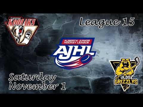 Kodiaks Hilites Gm 15 Camrose Kodiaks @ Olds Grizzlys November 1, 2025