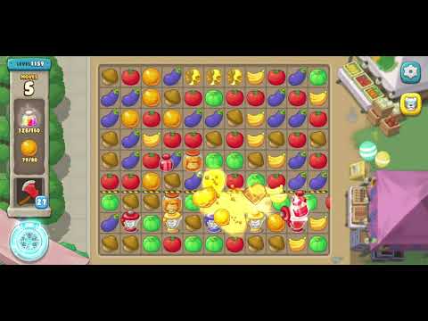 We Bare Bears Match3 Repairs Level 1159 - No Boosters