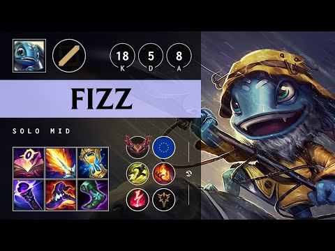 Fizz Mid vs Katarina - EUW Grandmaster Patch 25.17