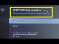 Fix Youtube Something Went Wrong Problem In Smart TV Check Your Microphone Settings Try Again