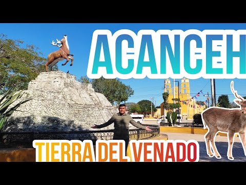 YUCATAN/ iglesia gótica/ACANCEH tierra de venado 🦌