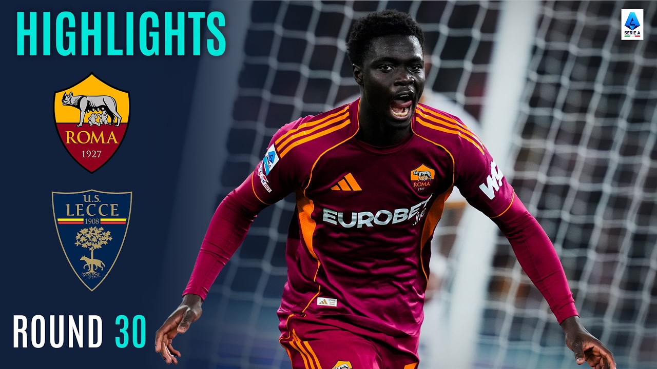 3월23일 AS로마 레체 해외축구 하이라이트