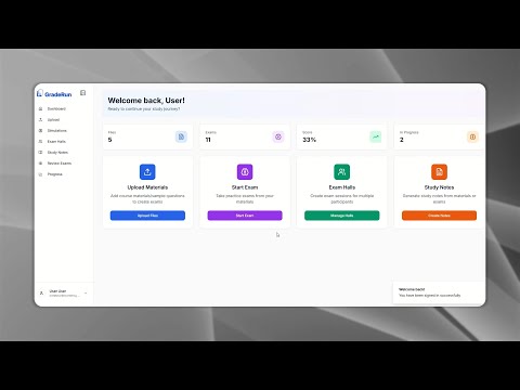 GradeRun: AI Exam Simulator