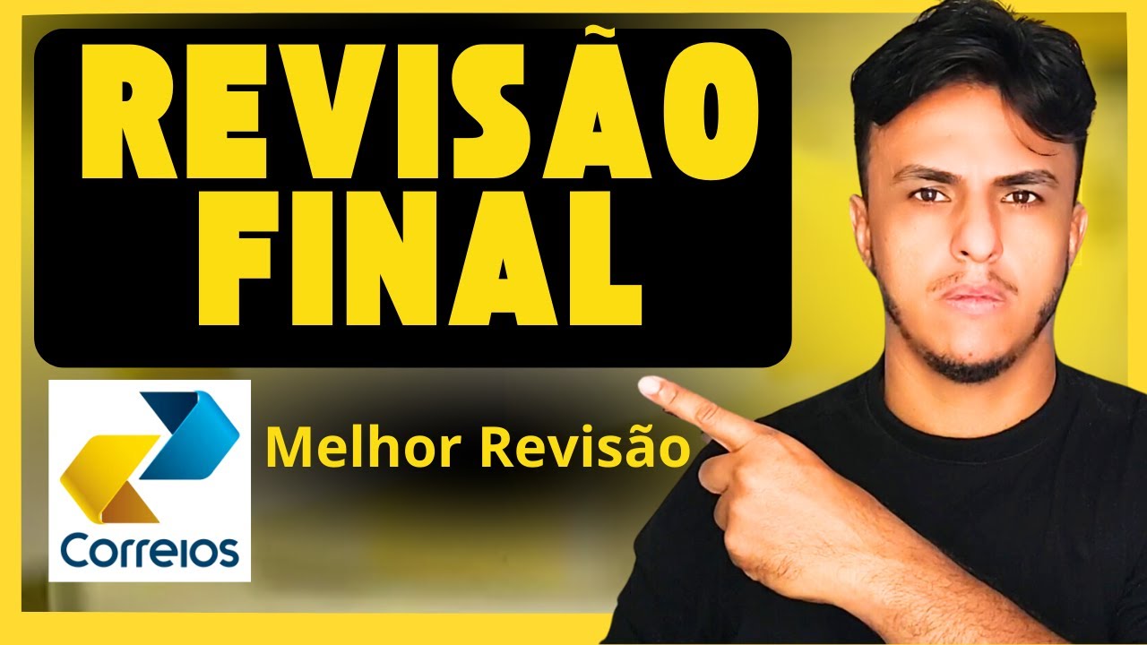 Revisão Final Matemática Concurso Correios -TUDO  | Exercícios Resolvidos | Questões Resolvidas IBFC