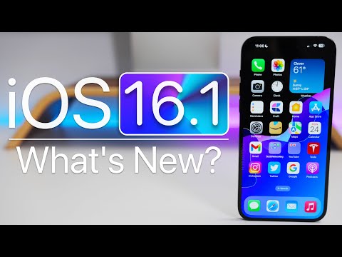 iOS 16.1 is Out! - What's New?
