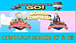 COMPLETE BOARD 27 & 28 🤑 MONOPOLY GO
