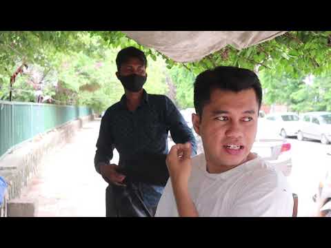 TUKANG CUKUR JALANAN INDIA!