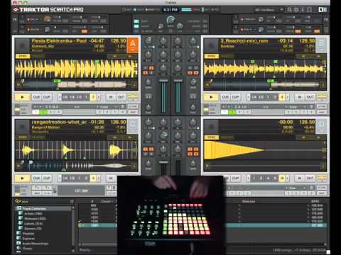 David Alvarado : APC 40 v.s. Traktor Test Map