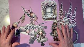 Create a Scrapbook Double Layout for My New Great Granddaughter