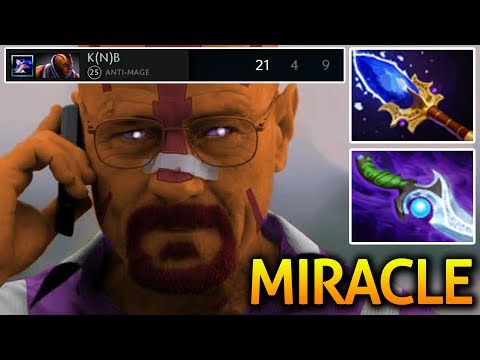 Miracle- Dota 2 [Anti Mage] 9k Mode - No Fun