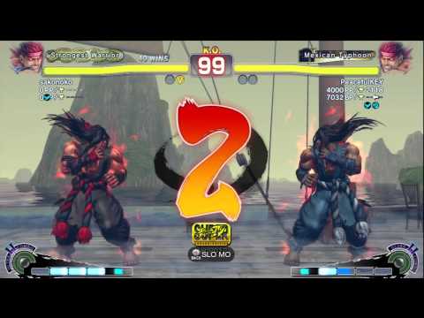 Sako (Evil Ryu) vs PeacefulKey (Evil Ryu) - AE 2012 Matches *720p*