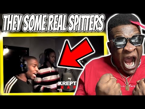 AMERICAN RAPPER REACTS TO | Krept & Konan Fire In The Booth (part1)