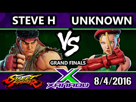 S@X 161 - IGT Unknown (Cammy, Chun-Li) Vs. Steve H (Ryu) SFV Winners Finals - Street Fighter V
