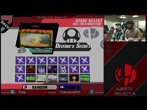 For Glory 4 PM - Tulip (Falcon) vs FedoraLord552 (Wario) - Loser's R2