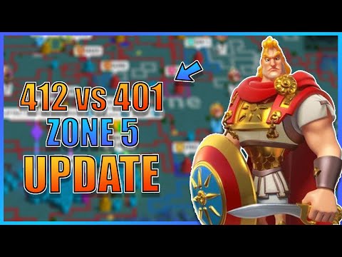 "Never Ending War Finally Ends" 412 vs 401 Zone 5 KVK Update - Rise of Kingdoms