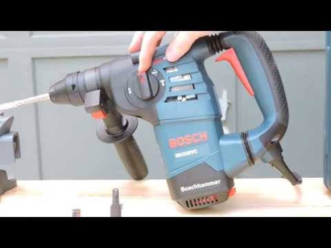 Bosch SDS-Plus, 1 1/8 Inch Rotary Hammer, Model RH328VC