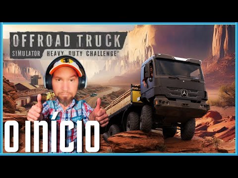 Offroad Truck Simulator - Real Simulator Gameplay, very difficult, subtitled in Brazilian Portugu...