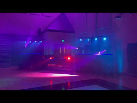 Exterminator Sound and Lighting video.