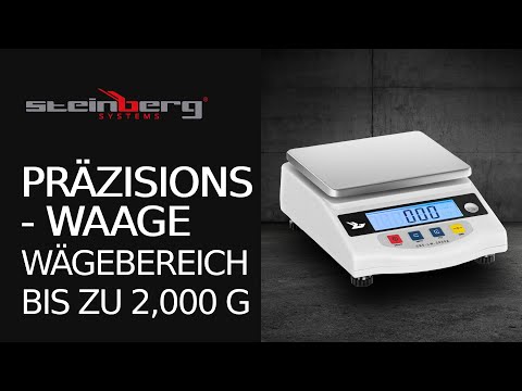 Video - Präzisionswaage - 2.000 g / 0,01 g