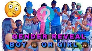 TEAM BOY 👦🏾 OR TEAM GIRL 👧🏾 | OUR BABY'S GENDER REVEAL 💗💙