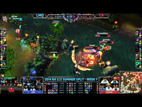 A crazy good bubble from Mor Nami + XWX Syndra orb = Hai TF deleted on spot! LMQ vs C9 S4 NA LCS